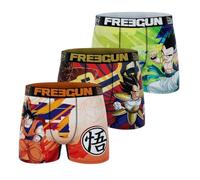 FREEGUN Fgdbz/1/Bm/Pk3 Boxer Corti, 11A, M (Pacco da 3) Uomo