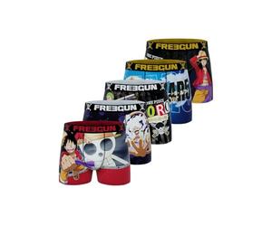 FREEGUN Fgop/1/Bm/Pk5 Boxer Corti, 06, L (Pacco da 5) Uomo