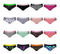 FREEGUN Pack Sorpresa Mutande Donna microfibra, set di 5 Slip Donna, modelli selezionati a caso, Taglie S