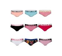 FREEGUN Pack Sorpesa Mutande Donna cotone, set di 3 Slip Donna, modelli selezionati a caso, Rosa, Blu, Nero, Bianco, Taglie XL