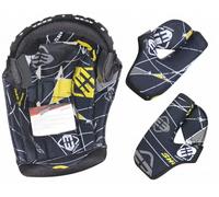 Freegun XP-4 Fodera interna & Guanciale, nero-bianco, taglia XL per maschi