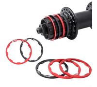 Freehub, set di rondelle e guarnizioni per cassetta bicicletta, per installazione distanziale ruota libera e regolazione mozzo (rosso, 1,85 mm)