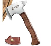 Freelander Mini Ascia Sopravvivenza 20CM con Fodero in Legno