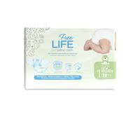 Freelife Pannolini New Born Taglia 1 2-5 kg Offerta 3 confezioni da 28 Pz (3x28)
