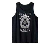 Freemason Unity Life Worthwhile Citazione Massoneria Design Canotta