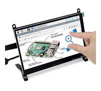 Freenove 7 Inch HDMI Touchscreen Monitor for Raspberry Pi 5 4 Jetson Nano PC (No Shell), 1024x600 Pixel IPS Display, 5-Point Touch Capacitive Screen