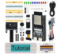 Freenove Basic Starter Kit for ESP32-S3 ESP32 S3 CAM (Included), Dual-core 32-bit 240 MHz Microcontroller, Onboard Camera Wireless, Python C Code, 418-Page Detailed Tutorial, 144 Items, 55 Projects