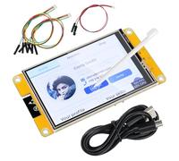 Freenove ESP32 Display CYD, 3.5 Inch Touchscreen Monitor, 320x480 Pixel TN TFT LCD Screen ST7796 Driver, Dual-core 32-bit 240 MHz Microcontroller WiFi+BT, C Code LVGL Example Projects Tutorial