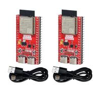 Freenove ESP32 ESP32-S3 Development Board Kit (16 MB Flash) (2 Pacchetti) | Microcontrollore Dual-core 32-bit 240 MHz, USB-OTG WiFi+BT, Codice Python C, Esempio di Progetti Tutorial