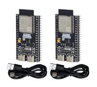Freenove ESP32 ESP32-S3 Development Board Kit (8 MB Flash) (2 pacchetti) | Microcontrollore Dual-core 32-bit 240 MHz, USB-OTG WiFi+BT, Codice Python C, Esempio di Progetti Tutorial