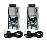 Freenove ESP32-S3 ESP32 S3 Board Lite (2 Pack), Dual-core 32-bit 240 MHz Microcontroller, Onboard Wireless, Python C Code, Example Projects Tutorial