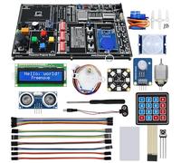 Freenove Projects Kit (No Control Board) (Compatible with Arduino IDE), 238-Page Detailed Tutorials, 46 Projects, No Soldering, Simple Wiring