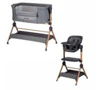 FreeON Nest & Feed 2-in-1 Culla Co-Sleeping trasformabile in Seggiolone Grey