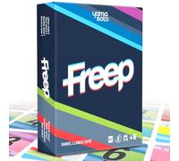 FREEP | Gioco di Carte | Rischia o Fermati | 2-6 Giocatori | +6 Anni | Gioco da Tavolo Veloce e Facile da Capire | Partite da 10 Minuti | La Strategia e la Memoria Saranno le Tue Alleate