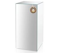 freeroom24 - Colonna decorativa per fiori, in specchio, 30 x 30 x 70 cm
