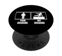 Freerunning Tuo Marito Mio Marito Moglie Divertente Parkour PopSockets PopGrip Adesivo