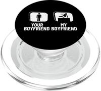 Freerunning Your Boyfriend My Boyfriend Funny Parkour PopSockets PopGrip per MagSafe