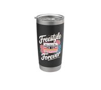 Freestyle Forever Old School Mix retrò Bicchiere termico in acciaio inox doppia parete