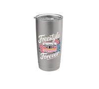 Freestyle Forever Old School Mix retrò Bicchiere termico in acciaio inox doppia parete