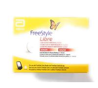 FreeStyle Libre 2, sensore di monitoraggio continuo del glucosio, sistema Flash per auto-monitoraggio, 2 pezzi