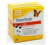 Freestyle Lite Strisce Reattive Glicemia 25 Pezzi