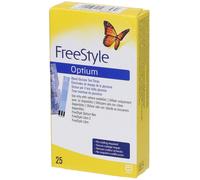 Freestyle® Optium 25 Strisce Reattive 25 pz Strisce reattive