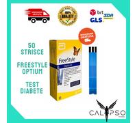 Freestyle Optium 50 Strisce Reattive Test Glucosio - Diabete scad: 04-2026