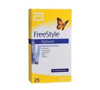 ABBOTT freestyle optium strisce misurazione glicemia 25 strisce