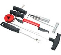 FreeTec 7 Pezzi Set di Rimozione Parabrezza di Vetro Auto Van Parabrezza Kit Garage Utensili a Mano