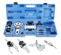 FreeTec 8-in-1 Estrattore a Martello Battente, Estrattore Mozzo Ruota Posteriori con Martello, 2/3 Ganasce Estrattori Cuscinetti Interni Ruota, Estrattori Ammaccature Carrozzeria per Auto