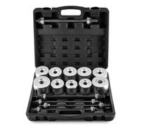 FreeTec Set di 27 estrattori silenziosi, per boccole in gomma e cuscinetti assali, attrezzi di montaggio e smontaggio