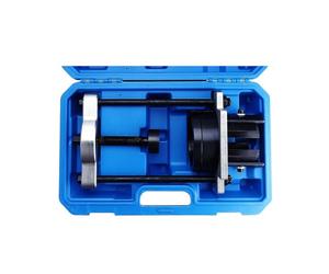 FreeTec Set di attrezzi per presa longitudinale per Ford Mondeo Mk4, S-Max, Galaxy, per Volvo S60, S80, XC60 - boccole per asse posteriore e braccio trasversale