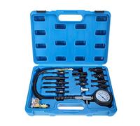 FreeTec Tester Compressione Motore Diesel, 1000 psi 70 bar Prova Compressione Diesel, Attrezzo Test Compressioni Cilindri con Manometri per Motori Diretti e Indiretti Auto TDI CDI