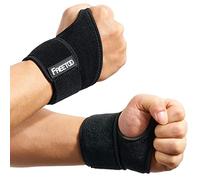 FREETOO 2 Pacchi Rete d'aria Tutore Polso per Alleviare il Dolore,Regolabile Cinturino di Supporto per il Polsiera Ortopedica al Lavoro, Tutore Polso Adatta per Tendinite da Artrite, Tunnel Carpale