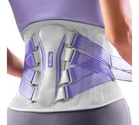 FREETOO Fascia Lombare Supporto Schiena Donna, Busto Ortopedico Lombare in Tessuto A Maglia, Traspirante Cintura Lombare con Cuscinetto Lombare, Busto Schiena per Ernia Del Disco,Sciatica,Scoliosi