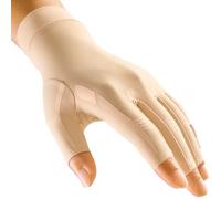 FREETOO Guanti a compressione per artrosi da uomo, comodi guanti a compressione senza dita per lavoro, sonno, sport, reumatismi medici, calore per artrite tunnel carpale gonfiore