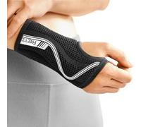 FREETOO Guida da polso per tunnel carpale su entrambe le mani, traspirante, con barra di supporto a forma di S, supporto regolabile per distorsioni, tendinite, RIS