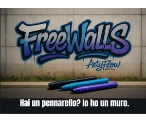 FreeWalls - Libro di graffiti da creare: muri, camion e scenari urbani da personalizzare: Un taccuino di espressione libera su sfondi urbani ... creative, indipendenti e fuori dagli schemi.