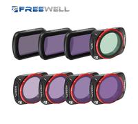 Freewell 8Pack All Day QuickSwap ND/PL, ND, Kit filtro CPL per Osmo Pocket 3 migliora i tuoi scatti con una facile installazione magnetica