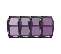 Freewell Air 3S Split ND Filter 4-Pack con ND8/ND16, ND16/ND32, ND32/ND64, ND64/ND128 per un'esposizione equilibrata in condizioni di luce mutevole.