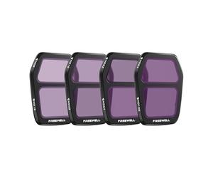 Freewell Air 3S Split ND Filter 4-Pack con ND8/ND16, ND16/ND32, ND32/ND64, ND64/ND128 per un'esposizione equilibrata in condizioni di luce mutevole.