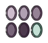 Freewell All Day 6Pack ND8, ND16, ND32, ND64, ND1000 e kit di filtri CPL compatibili con Action 5 Pro/Action 4/Action 3