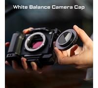 Freewell Canon White Balance Coperchio di protezione del cappuccio della fotocamera in metallo Tappo anteriore dell'obiettivo DSLR per supporto Canon EF e RF