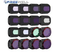 Freewell Confezione da 16 filtri Mega ND, ND/PL, CPL, UV, Snow Mist 1/4, inquinamento da luce compatibili con Mini 4 Pro