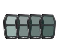 Freewell Air 3S Split ND Filter 4-Pack con ND8/ND16, ND16/ND32, ND32/ND64, ND64/ND128 per un'esposizione equilibrata in condizioni di luce mutevole.