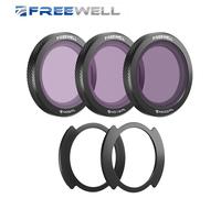 Freewell Drone Filtri magnetici Set Bright Day 3 Pack ND8PL/ND16PL/ND32PL ND Filtro compatibile DJI Neo Droni Accessori per lenti
