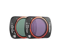 Freewell Filtri 2-Packper VND per Osmo Pocket 4/3/Xtra Muse | Variabile ND 1-5 Stop, 6-9 Stop Regola l'esposizione in tempo reale