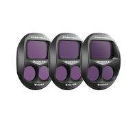 Freewell, filtro ND Split 3-Pack per DJI Mavic 4 Pro - Split ND128/ND64, ND256/ND128, ND512/ND256 - Per giornate molto soleggiate