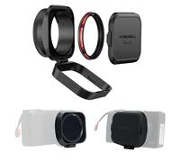 Freewell Il vero paraluce per Ricoh GRIII GR3 - CPL/filtro nebbia, funzionamento con filtro touchless e design ribaltabile