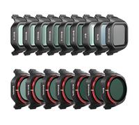 Freewell Mega kit di filtri per DJI Mini 5 Pro con UV, ND, ND/PL, LPR, foschia luminosa, ND1000 10 stop, CPL, riduzione della foschia, set di filtri cinematografici per fotografia aerea